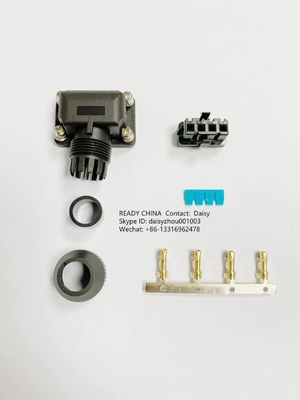 JT-02 04 09 Servo Motor Encoder And Power Connectors Crimp / Solder Inovace Equivalent 6pin 7pin