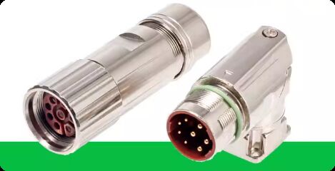 M23/923 Aviation Connector 6 8-Pin Servo Motor Encoder Power Plug Power Socket