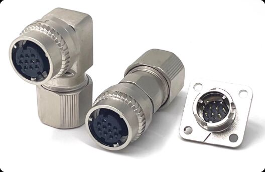 Compatible with Yaskawa Mitsubishi servo motor encoder aviation plug CM10-R10P 10-pin base plug