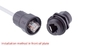 IP67 RJ45 Waterproof Electrical Cable Connector CAT5 CAT6 Installation Method