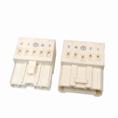 White LED Light Connector 5P 7P 16A 22-14 AWG