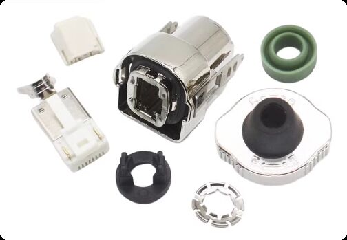 Siemens network cable plug 6FX6002-2DC10 20   RJ45 67E encoder connector RJ45 zinc alloy 4 2 large head connector