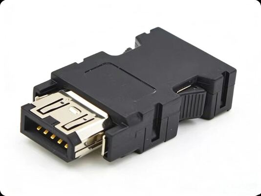 Applicable to Mitsubishi servo motor J4JE-40, servo drive side CN2 encoder 10-pin connector SM-10P plug