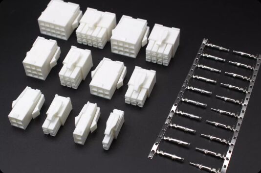 Moog ITT Servo Motor Connector with 1000V Voltage Rating and Silver Gold Plated Pins for Industrial Automation