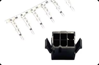 Delta Servo Motor Plug with Crimp/Solder Termination Moog Gender Configuration for 18-24 AWG Wire Gauge