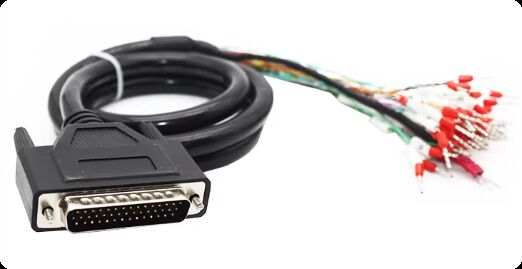 Delta, Inovance, HEC, Xinjie, Leadshine servo driver CN1 plug DB44 connector cable 44-core I/O control cable