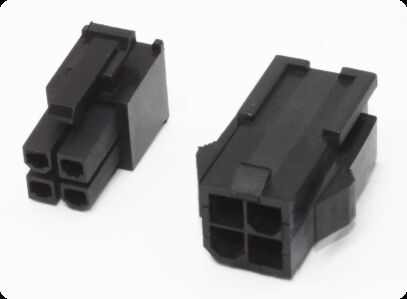 Delta Servo Motor Encoder Connector with Crimp/Solder Termination for 18-24 AWG Wires and Wide -40℃ to +105℃ Temperature Range