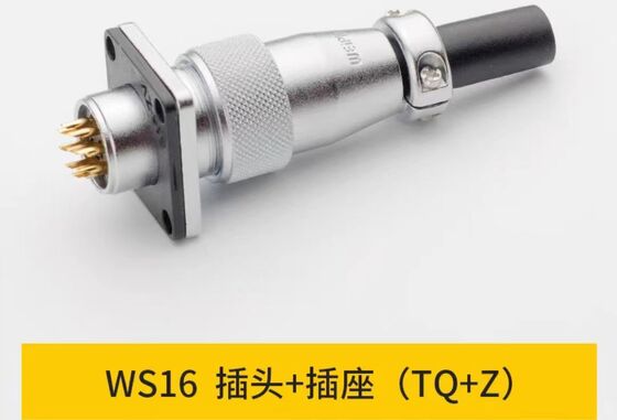 6FX2003 Gold Plated Servo Motor Connector with 1000V Rating and Panel Mount