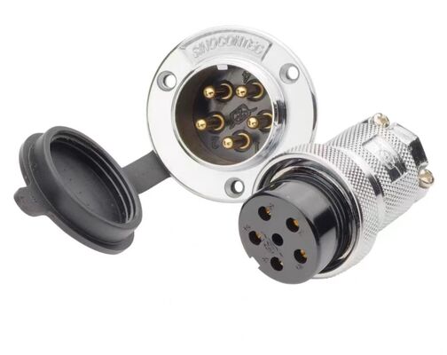 Aviation plug and socket 30M - 2-core, 3-core, 4-core, 5-core, 6-core, 7-core, 8-core, 10AE connector with 30mm opening