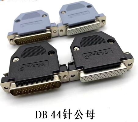 1000V Voltage Rating Silver/Gold Plated Pins Servo Motor Connector for Industrial Automation